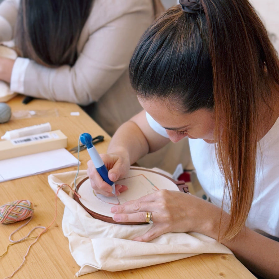 Guided punch needle workshops for all levels