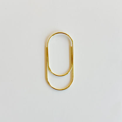 Big metal paper clips grouped together