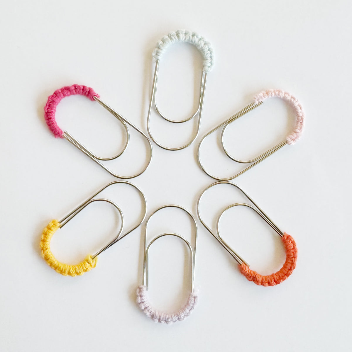 Big metal paper clip side view