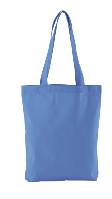 Tote Bag - Organic Cotton - with Sewn Bottom -  29x42x8 cm - W691 - Westofrd Mill