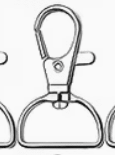 Craftinglove klassischer kleiner Karabiner