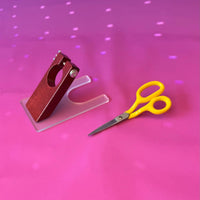 Carving-Guide-Add-on mit Bendt-Schere fürs Tuften