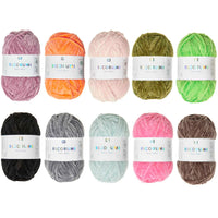 Ricorumi chenille yarn, fashion set of 10 x 25g by Rico Design