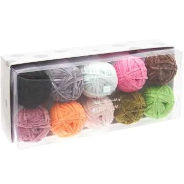 Ricorumi chenille yarn, fashion set of 10 x 25g by Rico Design