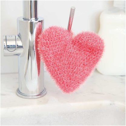 Creative Bubble yarn worked into a sponge