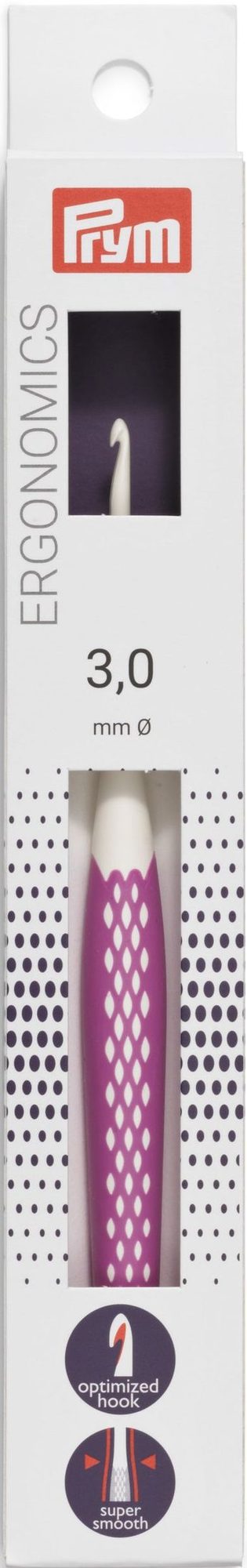 Crochet hook, 3mm by Prym