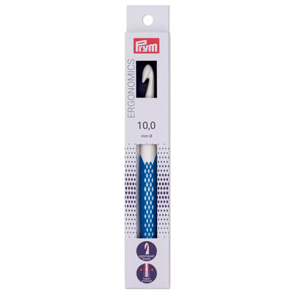Prym ergonomic crochet hook, 10mm size