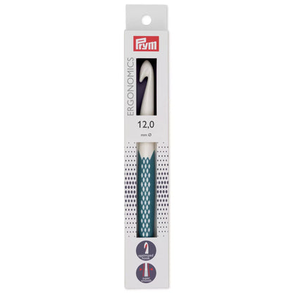 Prym ergonomic crochet hook, 12mm size