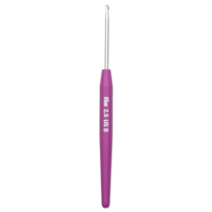 Soft-grip crochet hook by Prym
