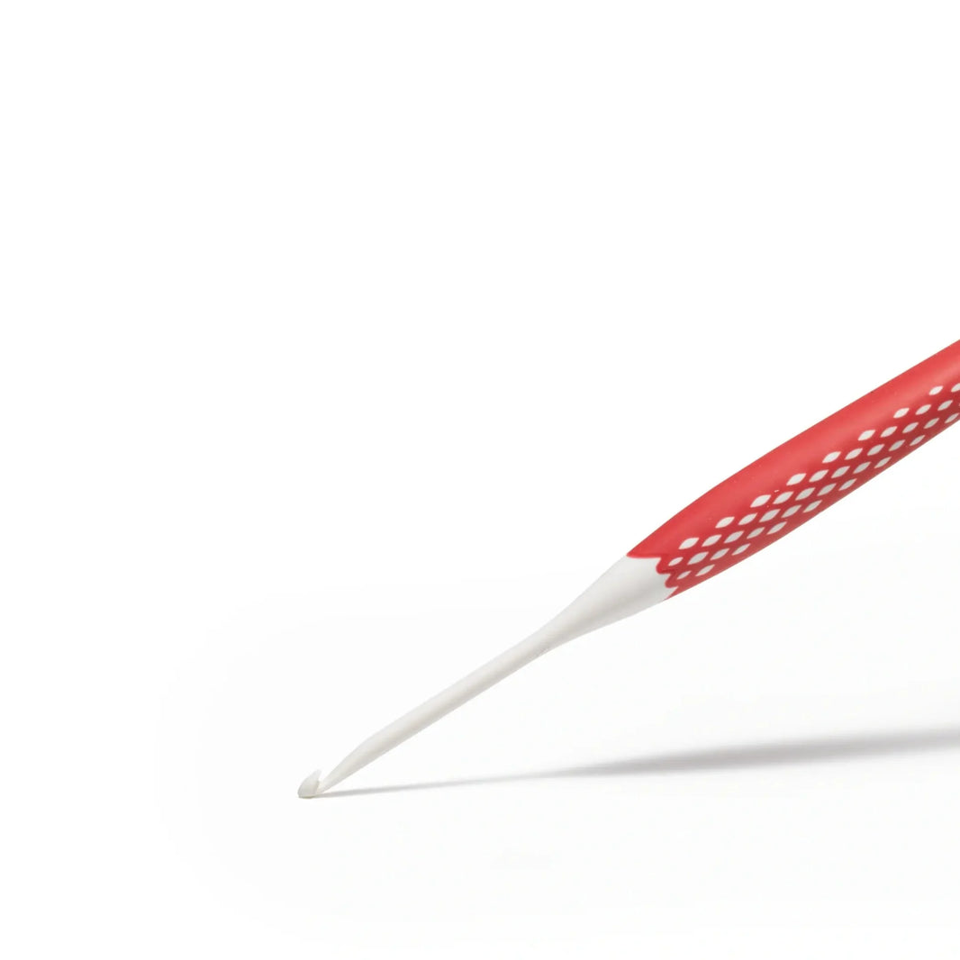 Prym ergonomic wool crochet hook 9mm, soft-grip handle