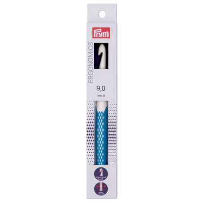 Prym ergonomische Wollhäkelnadel, 9mm und 18cm lang