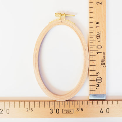 Stickring - oval - Craftinglove