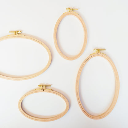 Stickring - oval - Craftinglove