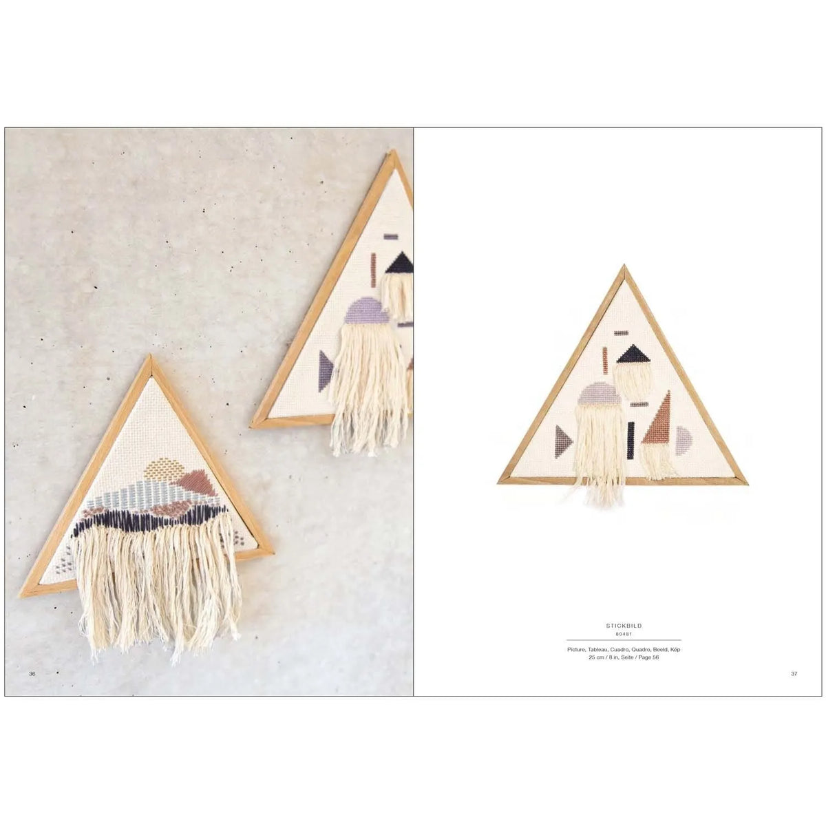 Embroidery pattern book 'Nature Maters' by Rico Design