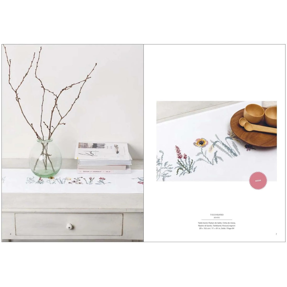 Embroidery pattern book 'Nature Maters' by Rico Design