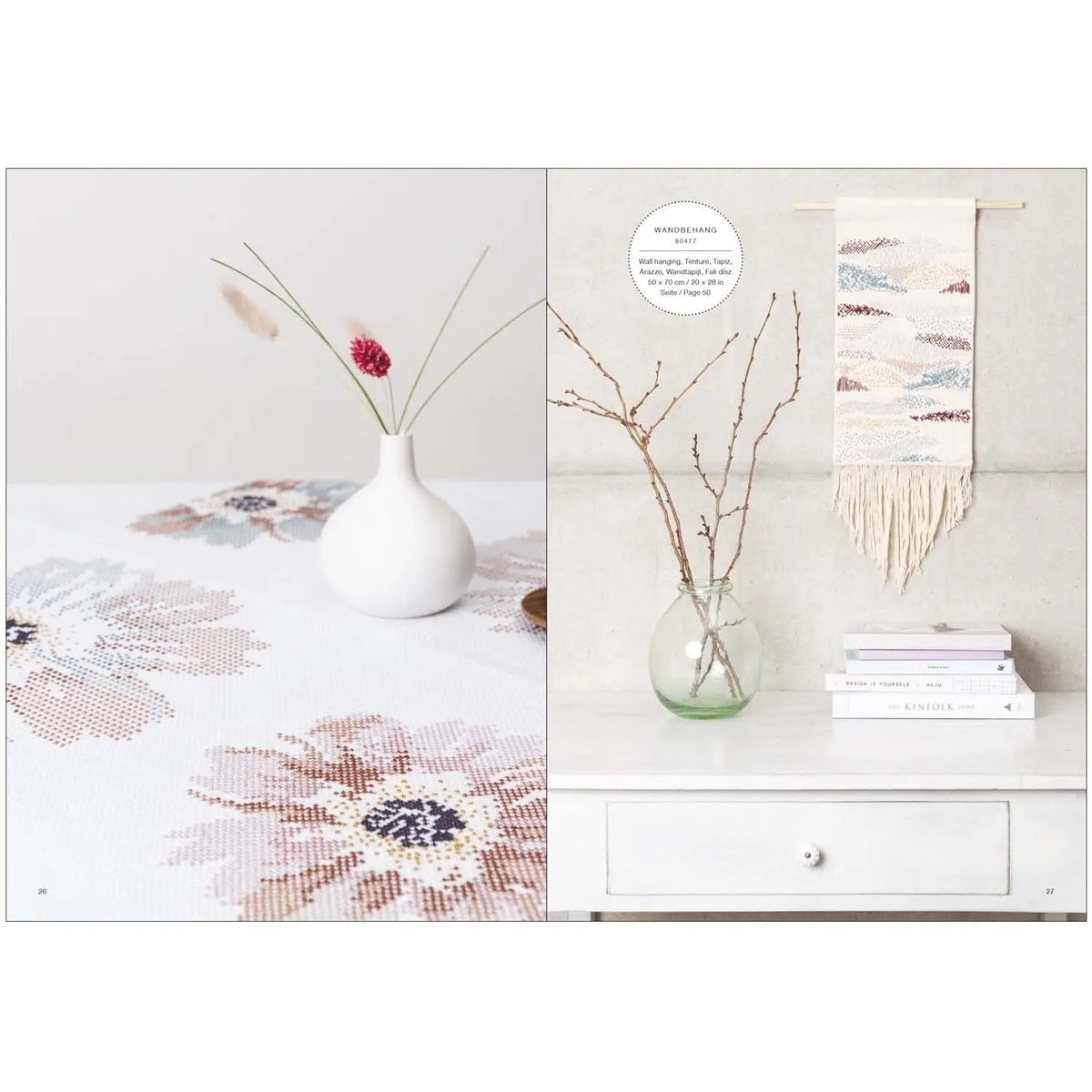 Embroidery pattern book 'Nature Maters' by Rico Design