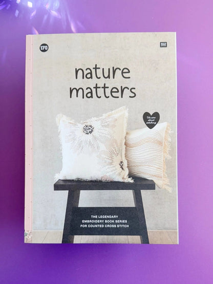 Embroidery pattern book 'Nature Maters' by Rico Design