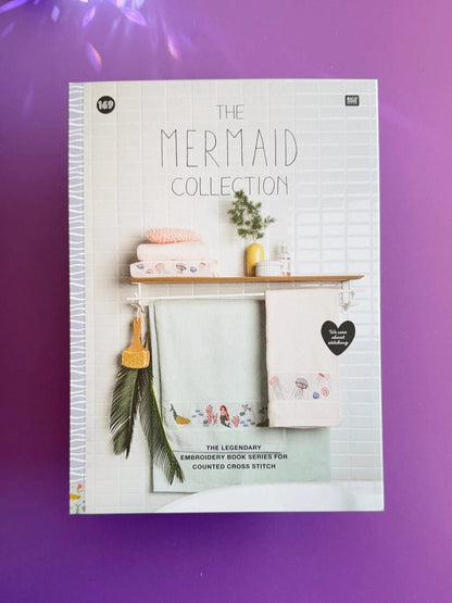 Embroidery pattern book 'The Mermaid collection' by Rico Design