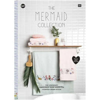 Embroidery pattern book 'The Mermaid collection' by Rico Design