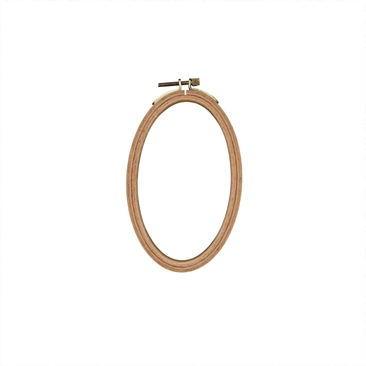 Rico oval embroidery hoop, portrait 10x16cm