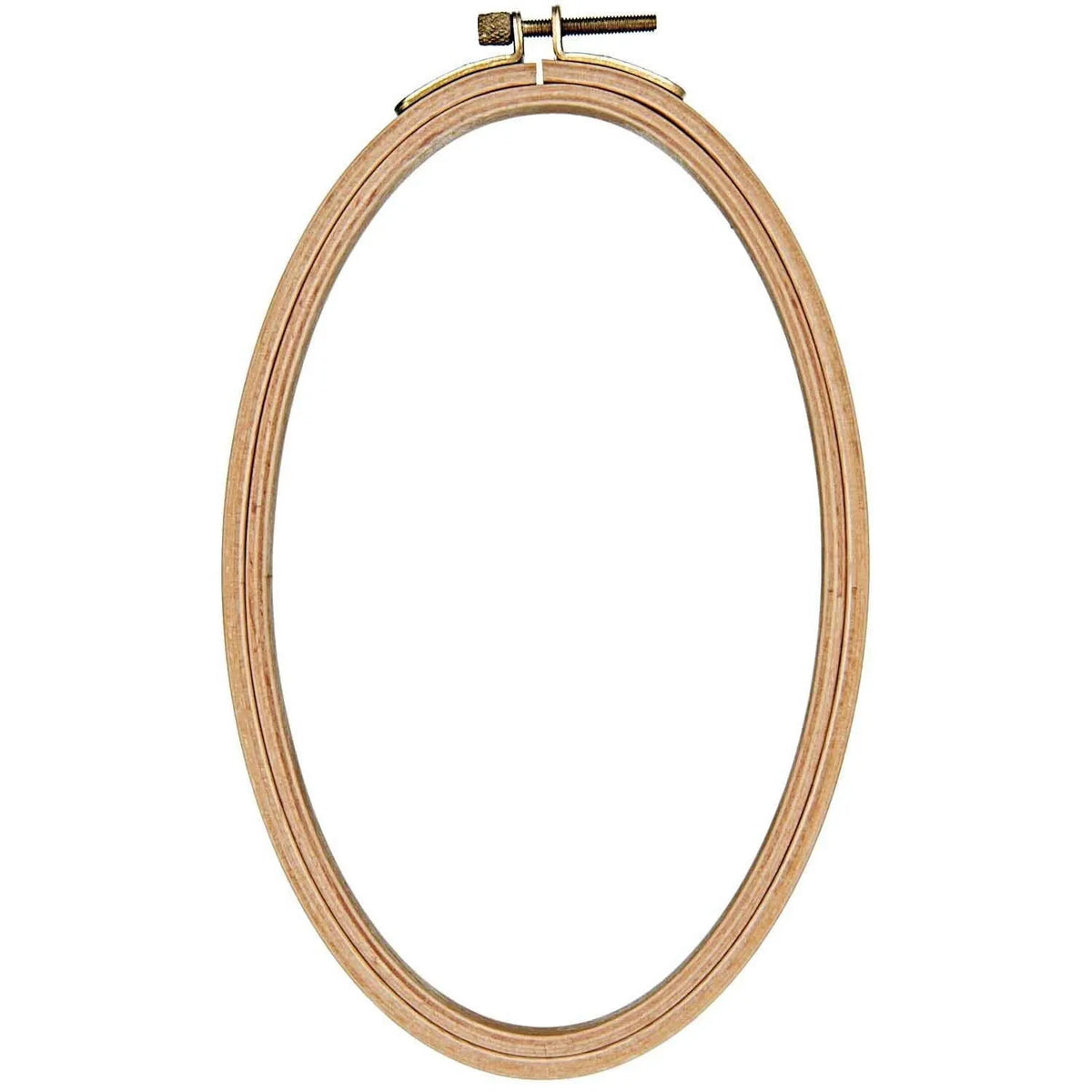 Rico oval embroidery hoop, portrait 13x21cm