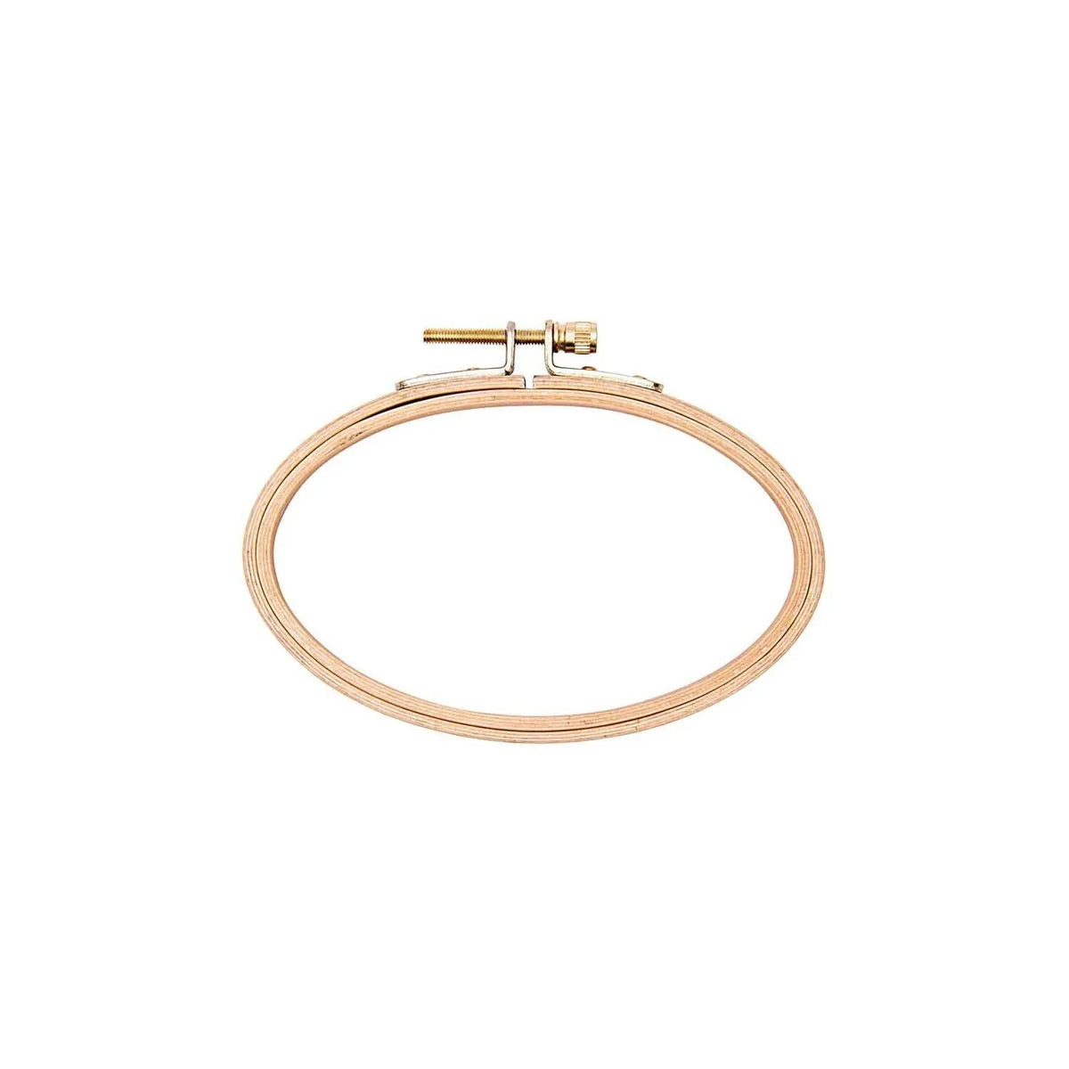 Rico oval embroidery hoop, landscape 14.5x9.5cm