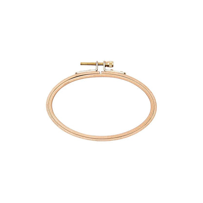 Rico oval embroidery hoop, landscape 14.5x9.5cm