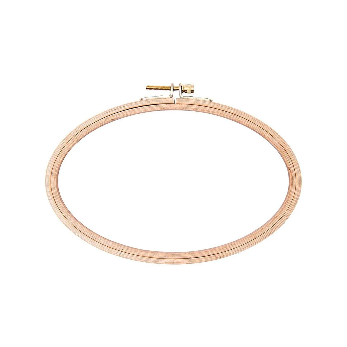 Rico oval embroidery hoop, landscape 22.5x14.8cm