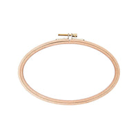 Rico oval embroidery hoop, landscape 22.5x14.8cm