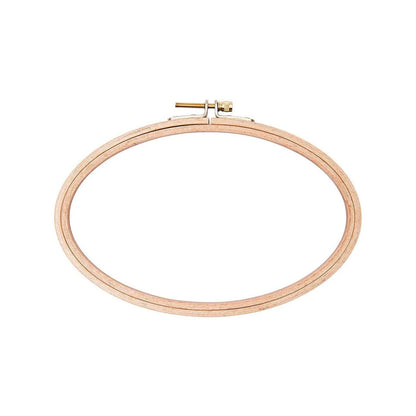 Rico oval embroidery hoop, landscape 22.5x14.8cm