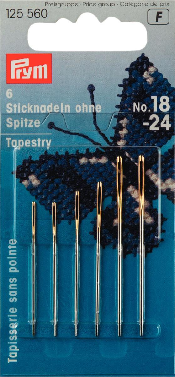 Prym Sticknadeln ohne Spitze für Stickarbeiten