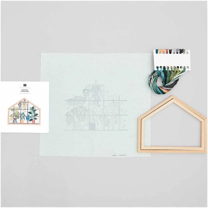 Rico Urban Jungle embroidery set, detail