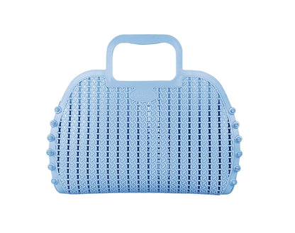 Aykasa foldable Mini bag in baby blue, folded