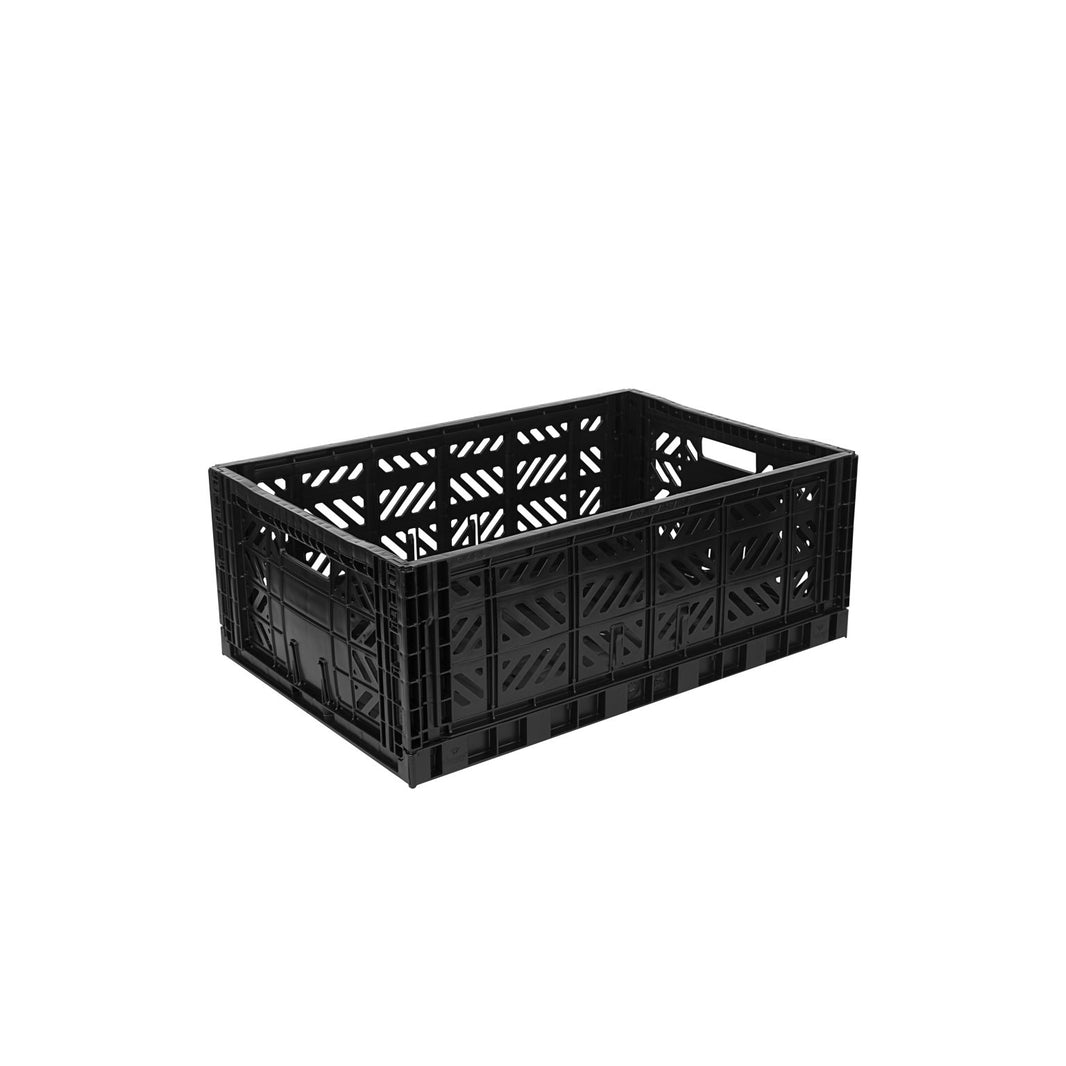 Aykasa Maxi foldable crate in Black