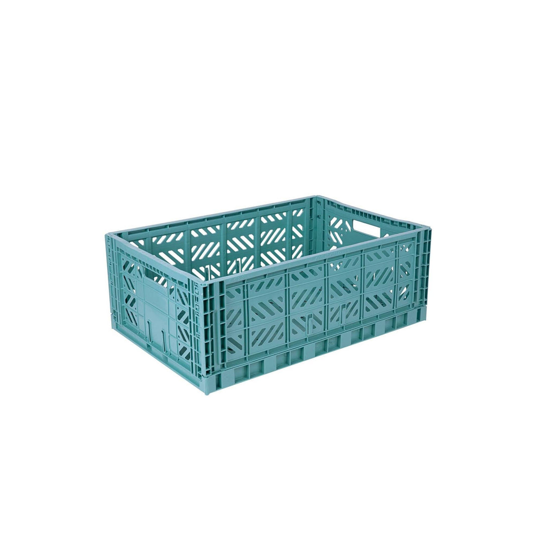 Aykasa Maxi foldable crate in Teal