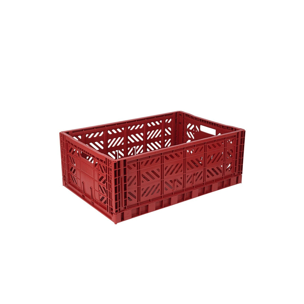 Aykasa Maxi foldable crate in Tile Red