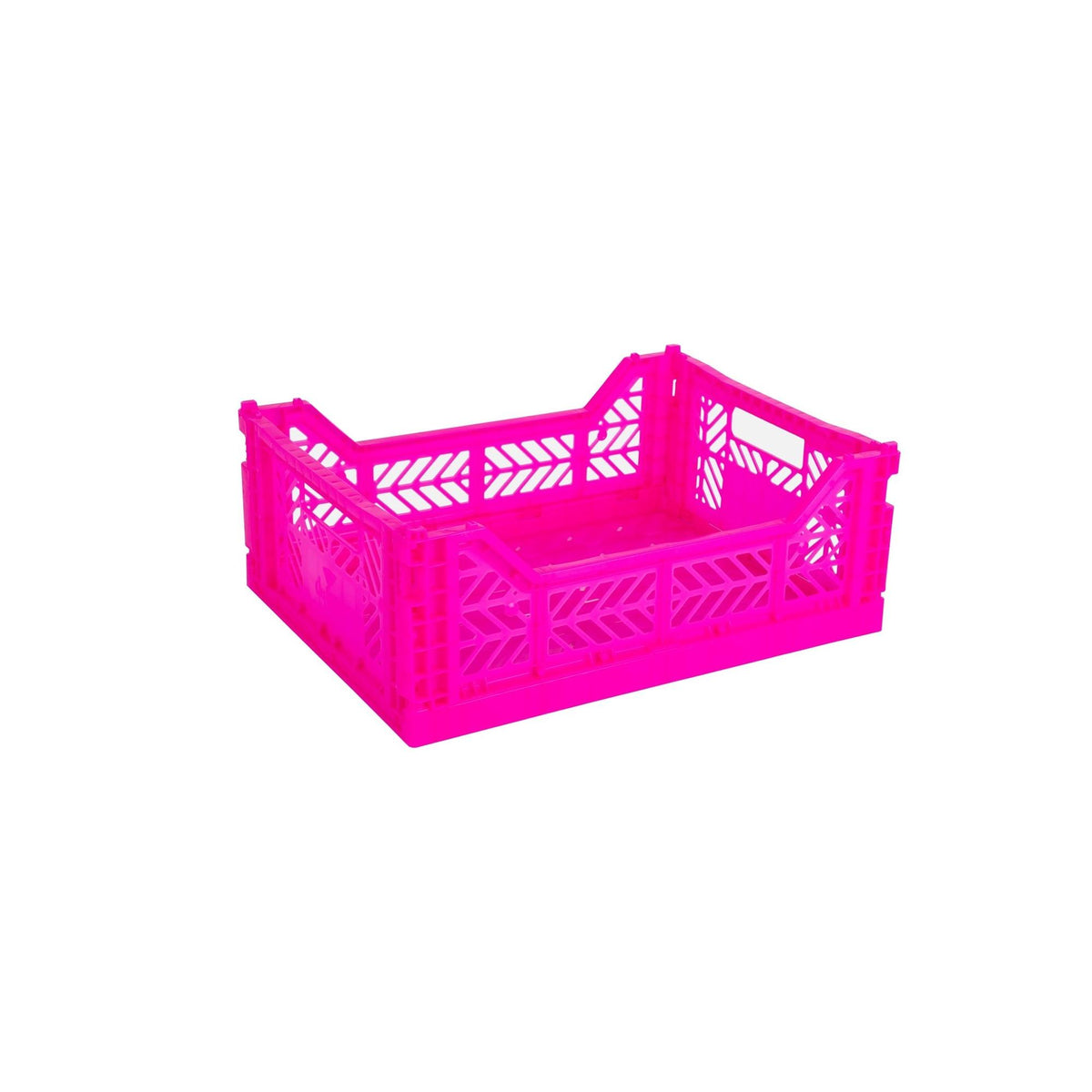 Aykasa Midi Faltkiste in Neon Pink