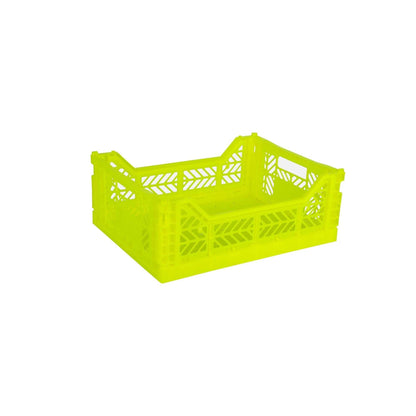 Aykasa Midi Faltkiste in Neon Yellow