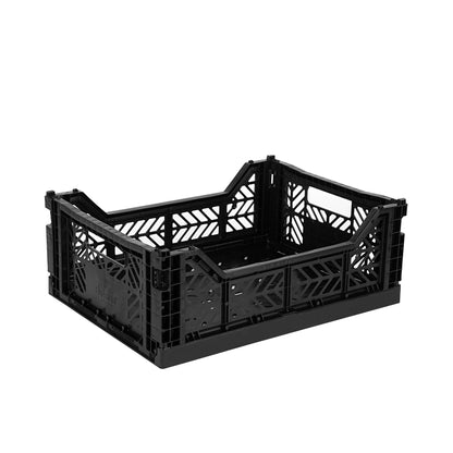 Faltkiste - Midi - 40 x 30 x 14.5cm - Recycelter Plastik - Aykasa