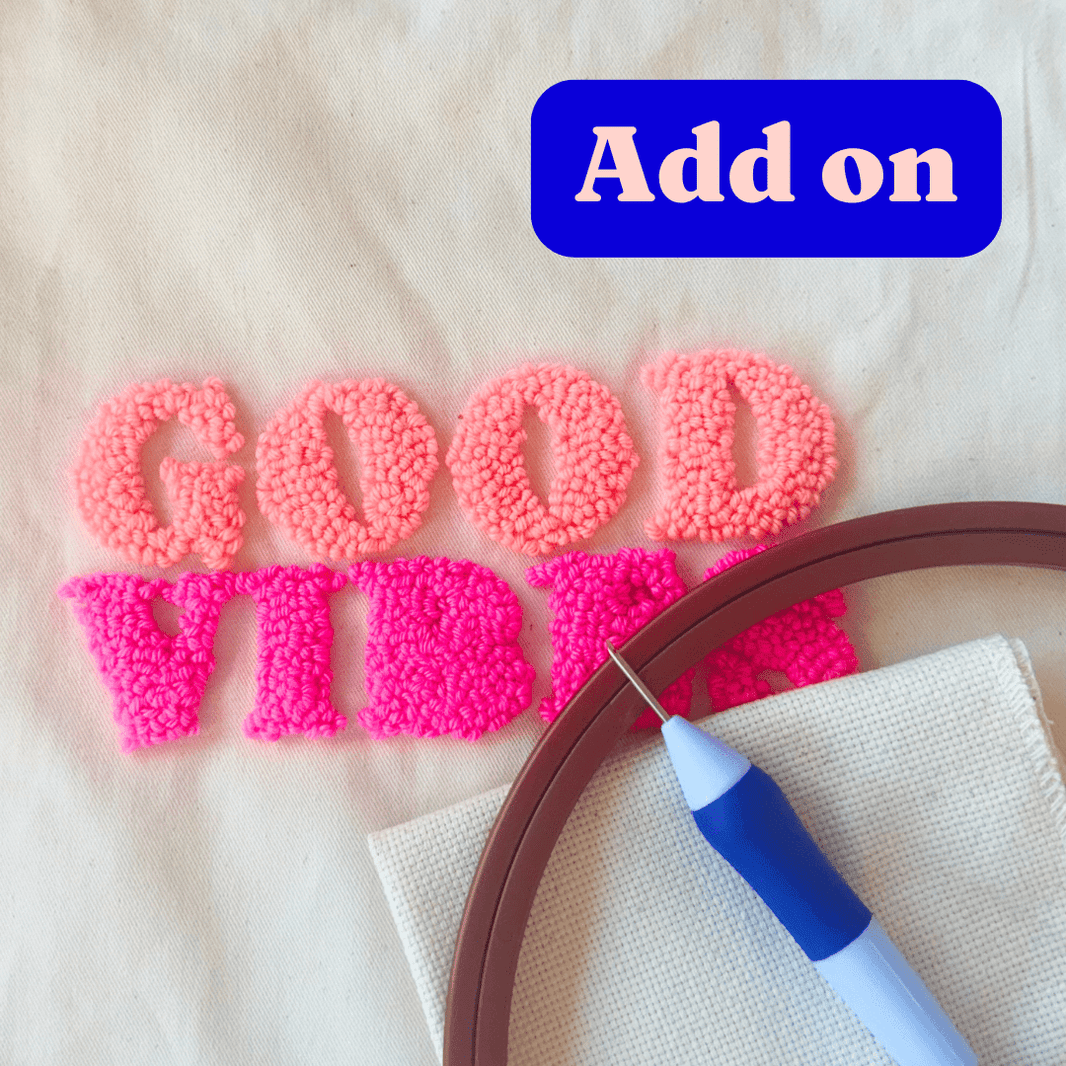 Friend Add On - Punch Needle Bag Set - Craftinglove