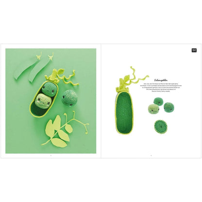 Ricorumi crochet book 'Fresh Friends' in German by Rico Design