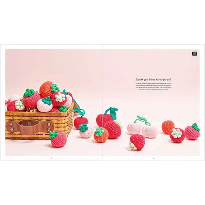 Ricorumi crochet book 'Just Bees + Fruits + Flowers' in German by Rico Design