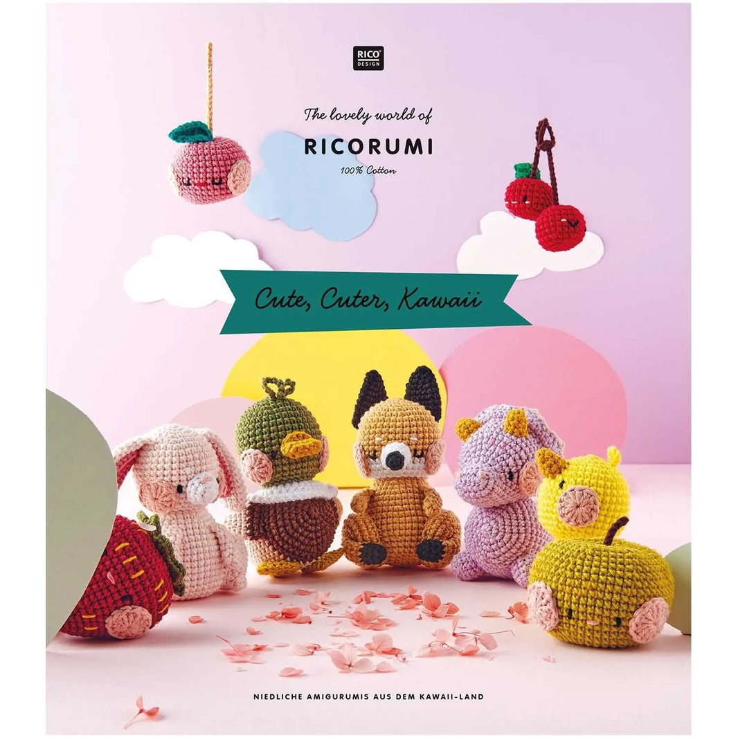 Ricorumi Häkelbuch 'Kawaii' auf Deutsch von Rico Design