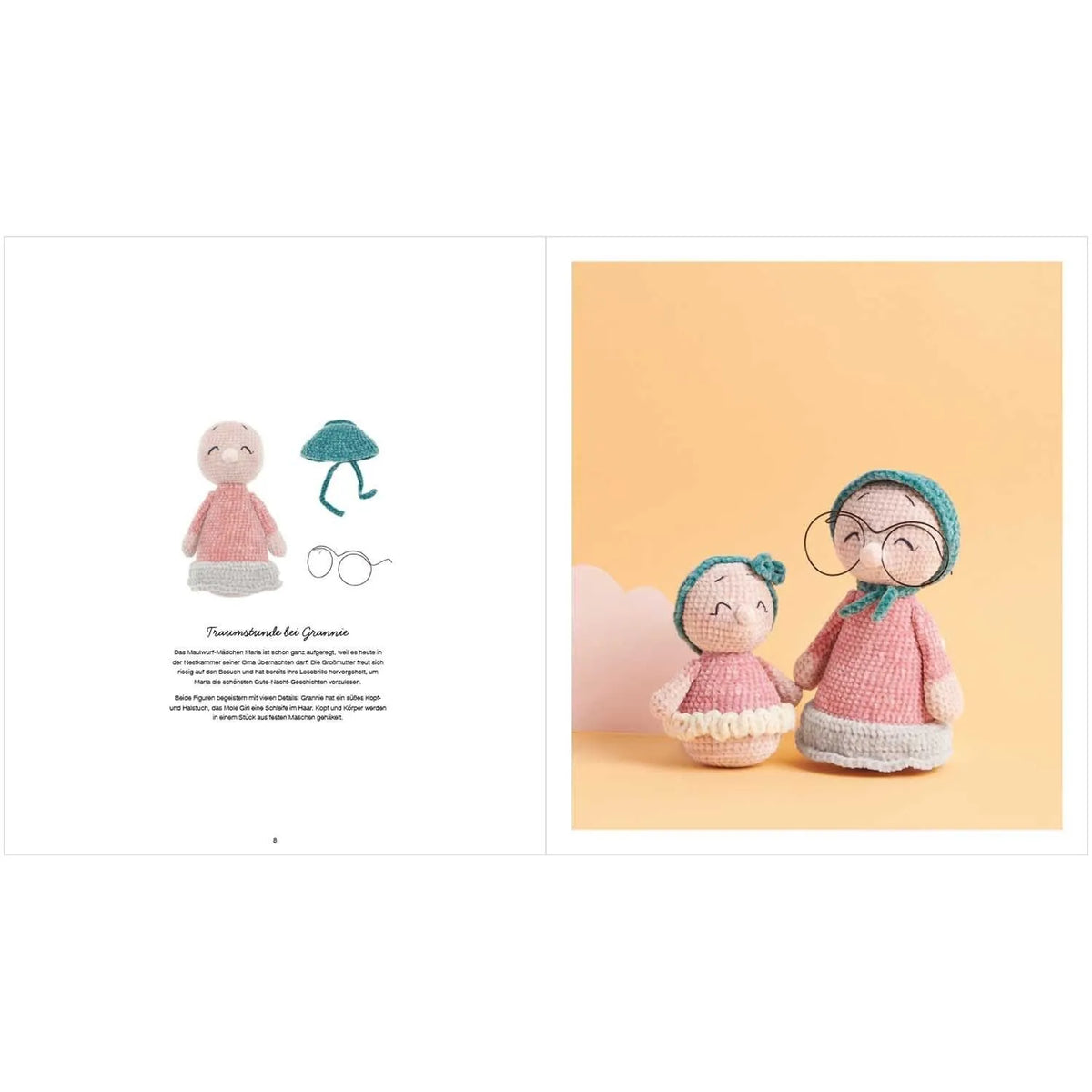 Ricorumi crochet book 'Mini Me' in German by Rico Design