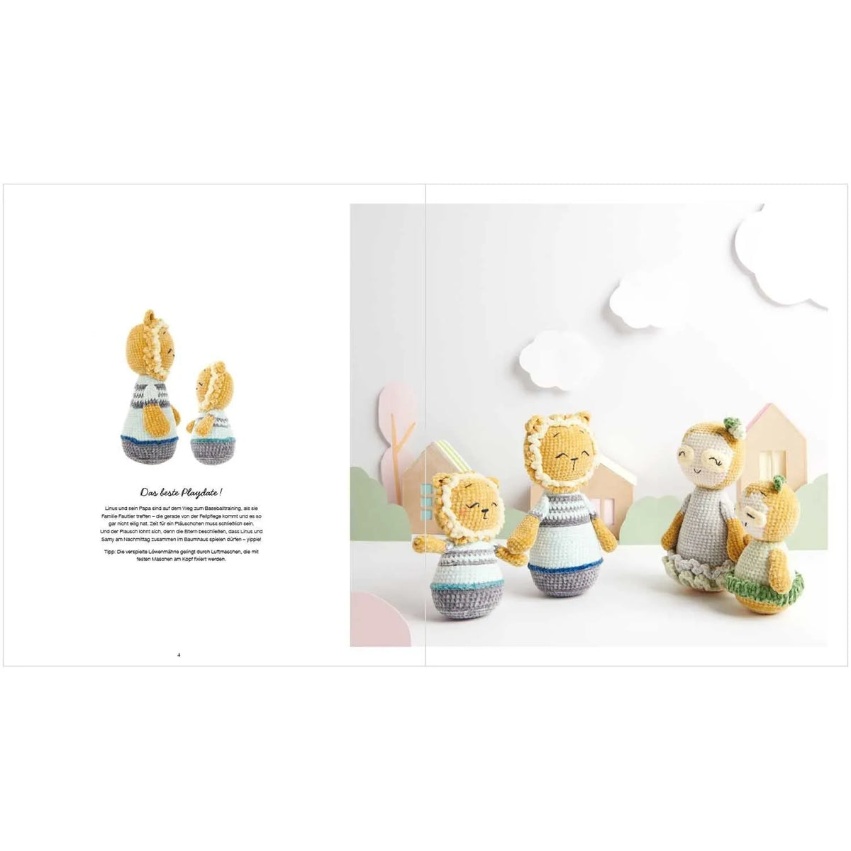 Ricorumi crochet book 'Mini Me' in German by Rico Design