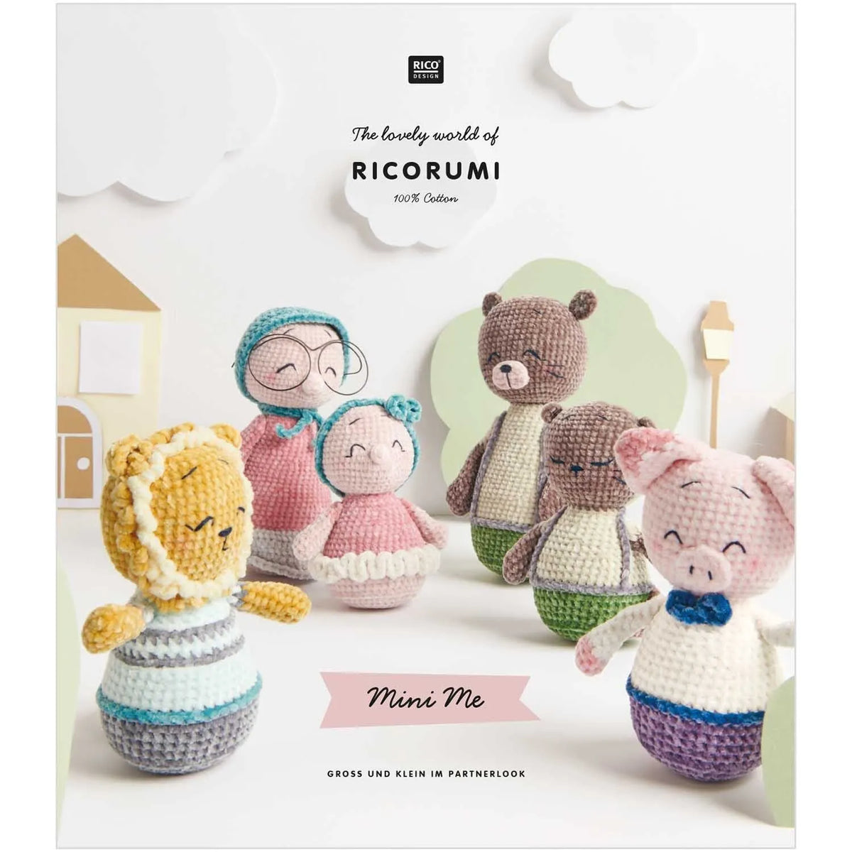 Ricorumi crochet book 'Mini Me' in German by Rico Design