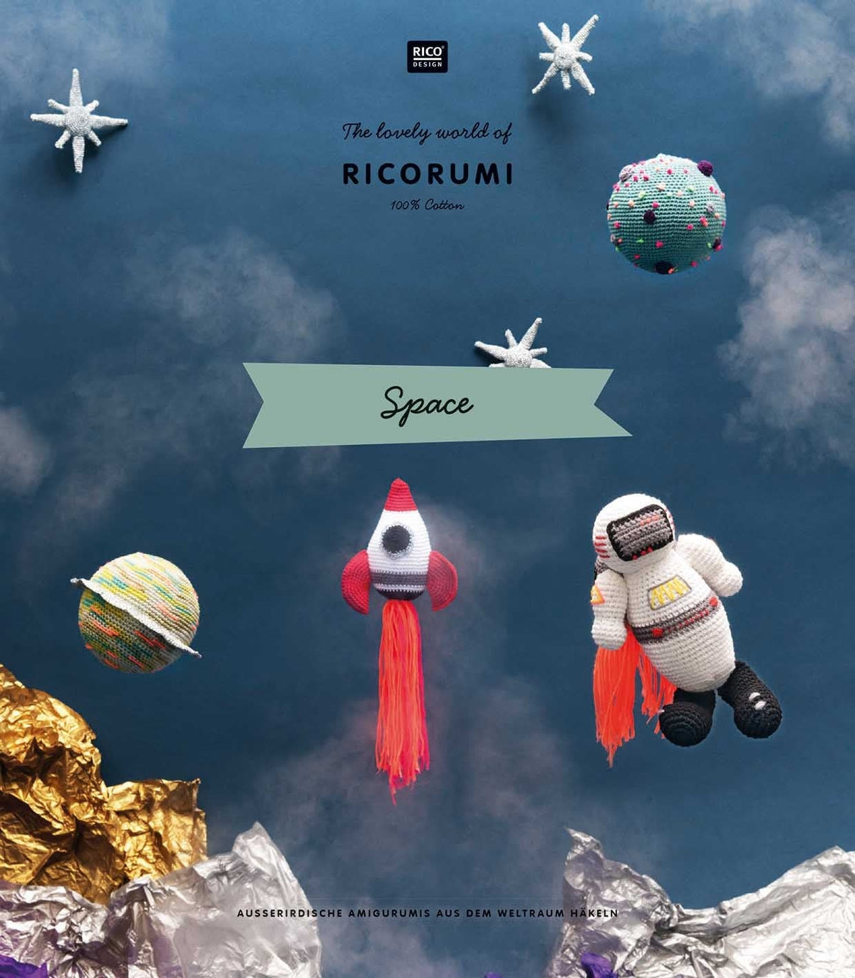 Rico Design Ricorumi Space crochet book, German