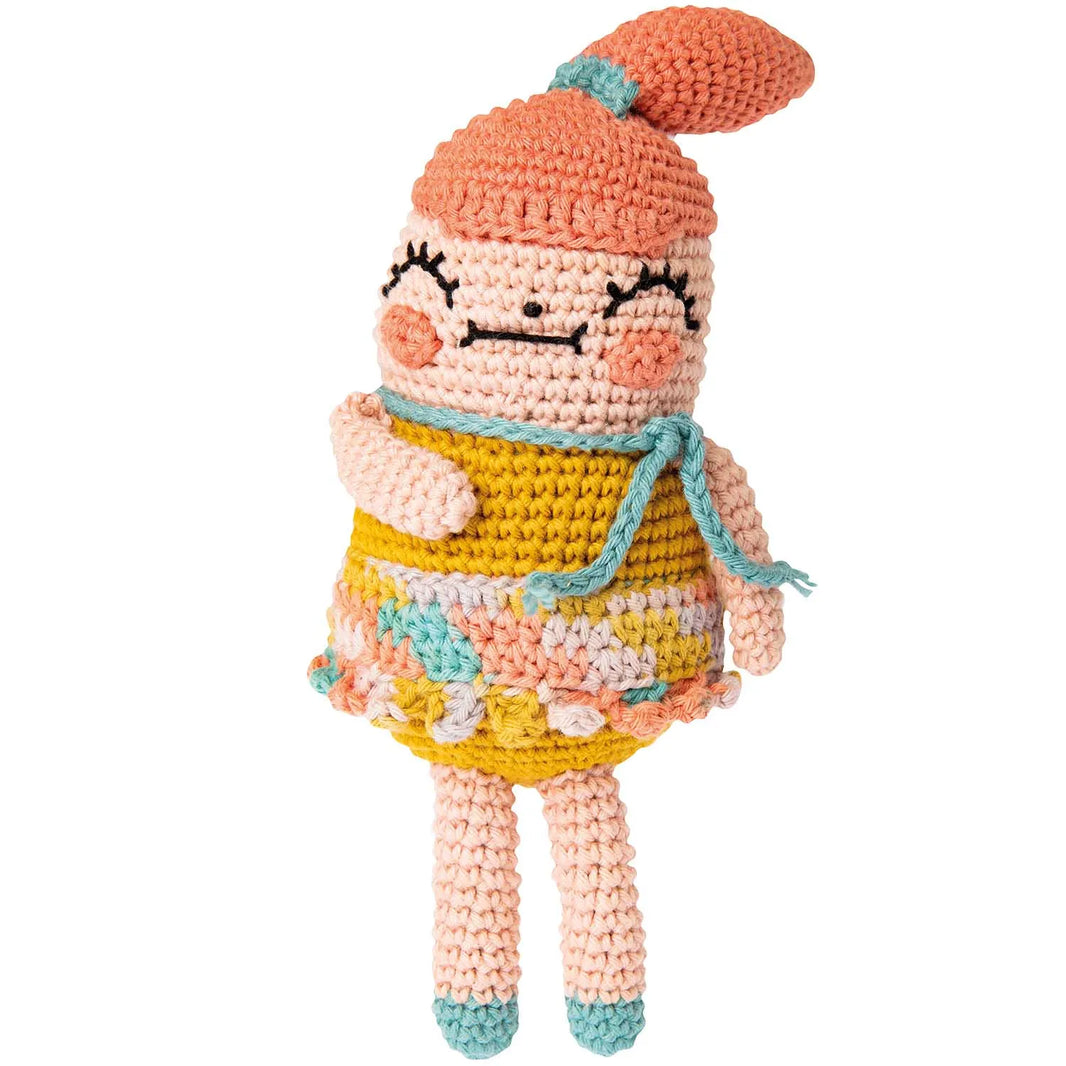 Ricorumi crochet kit for a Crazy Cute Family girl by Rico Design
