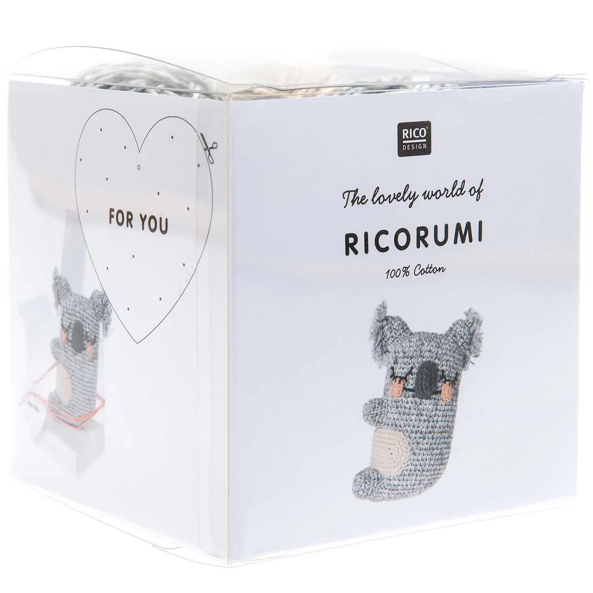 Ricorumi crochet kit for a Koala- Creative Ricorumi by Rico Design