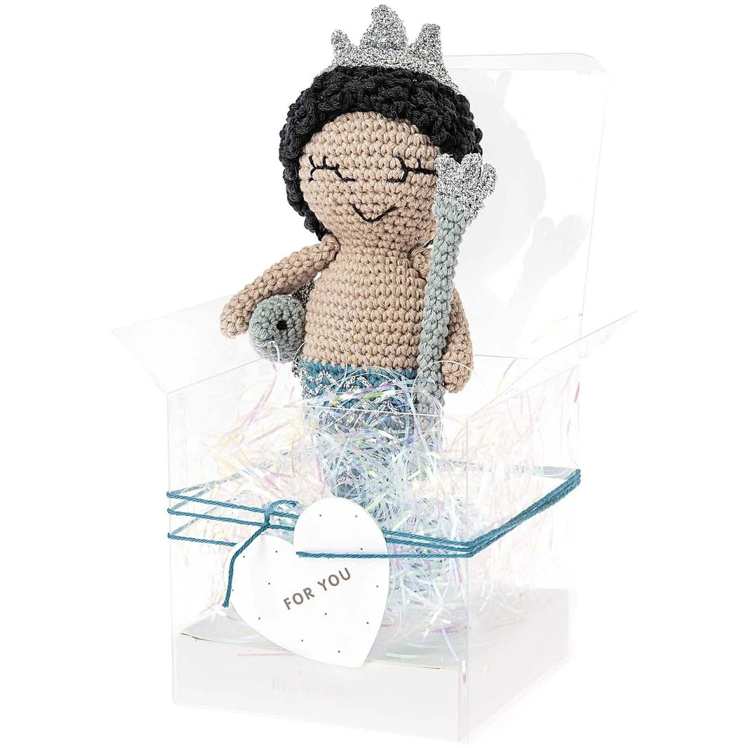 Ricorumi crochet kit for a neptune amigurumi by Rico Design